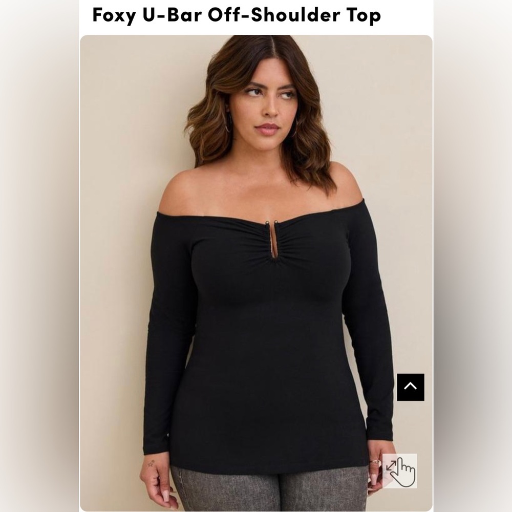 Off the shoulder top